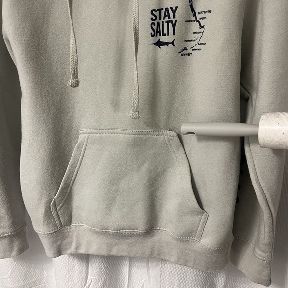 Grey Cape San Blas Florida hoodie - Picture 2 of 8